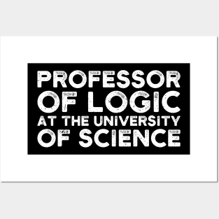 Professor of Logic at the University of Science Posters and Art